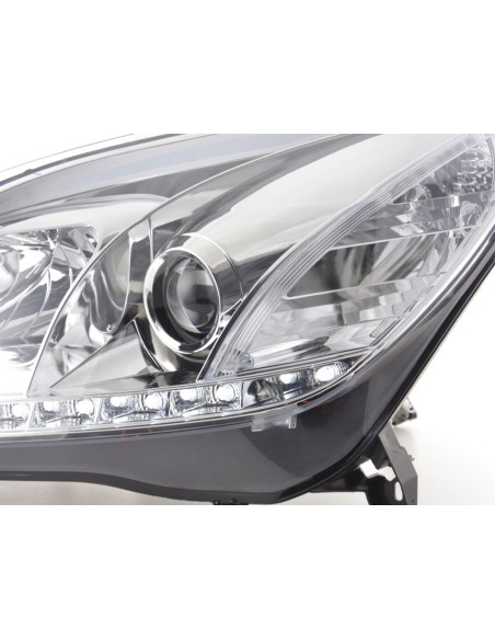 Faro Daylight Luce di marcia diurna a LED Opel Astra H 04-09 cromato