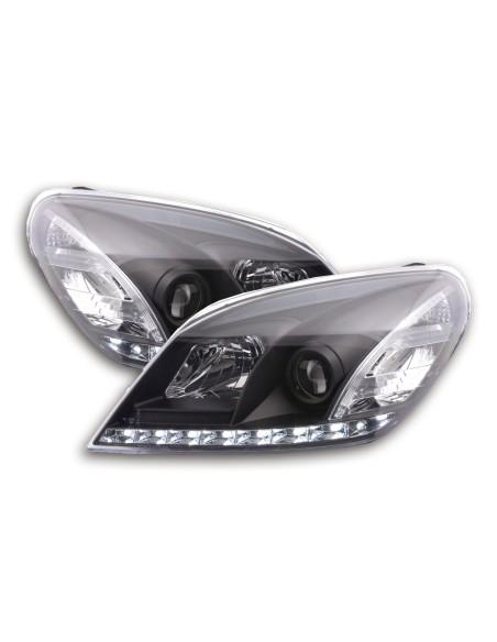 Faro Daylight Luci di marcia diurna a LED Opel Astra H 04-09 nero