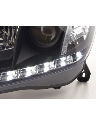Faro Daylight Luci di marcia diurna a LED Opel Astra H 04-09 nero