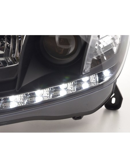 Faro Daylight Luci di marcia diurna a LED Opel Astra H 04-09 nero