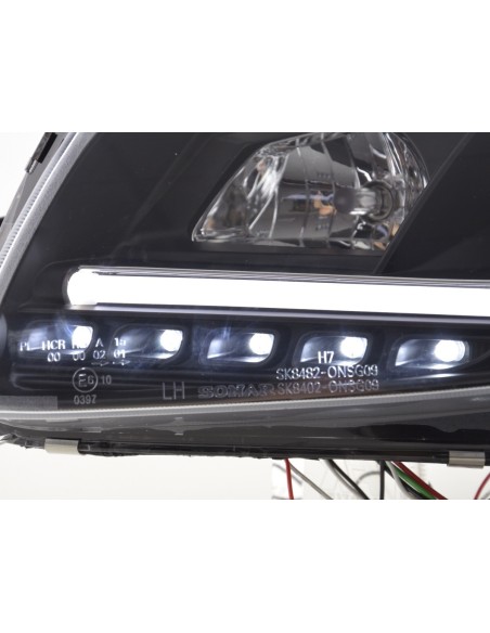 Faro diurno Luci di marcia diurna a LED Opel Insignia dal 2008 nero