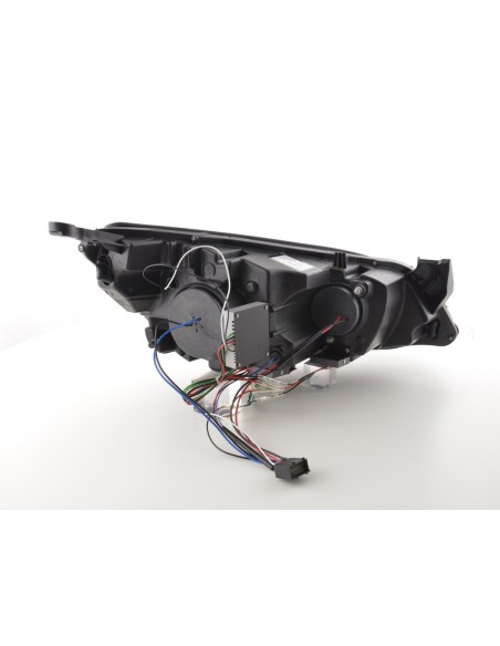 Set faro Opel Astra J 5 porte 2009-2012 cromato senza motore