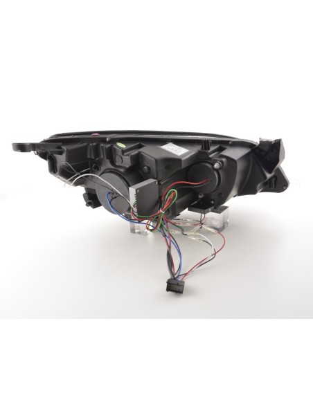 Set faro Opel Astra J 5 porte 2009-2012 cromato con motore