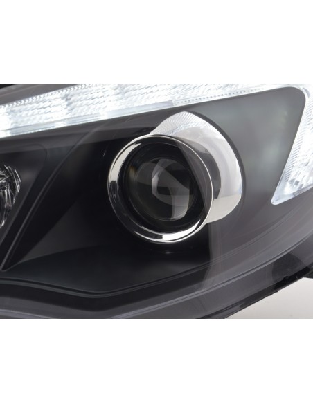 Set faro Opel Astra J 5 porte 2009-2012 nero con motore