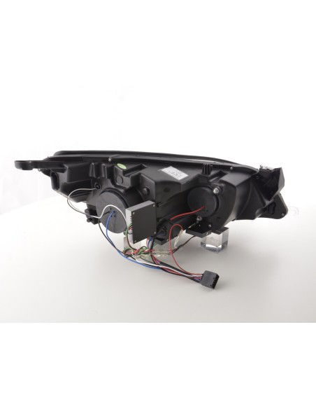 Set faro Opel Astra J 5 porte 2009-2012 nero con motore