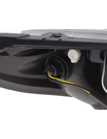 Faro Daylight Luci di marcia diurna a LED Peugeot 207 06- cromato per guida a destra
