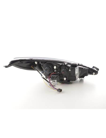 Faro diurno Luci di marcia diurna a LED Peugeot 207 06- nero per veicoli con guida a destra
