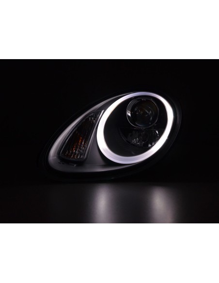 Faro Daylight LED DRL look Porsche Boxster (987) 04-08 argento