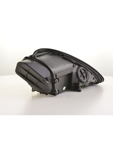 Set di fari Xenon Daylight LED DRL look Porsche Boxster (987) 04-08 argento