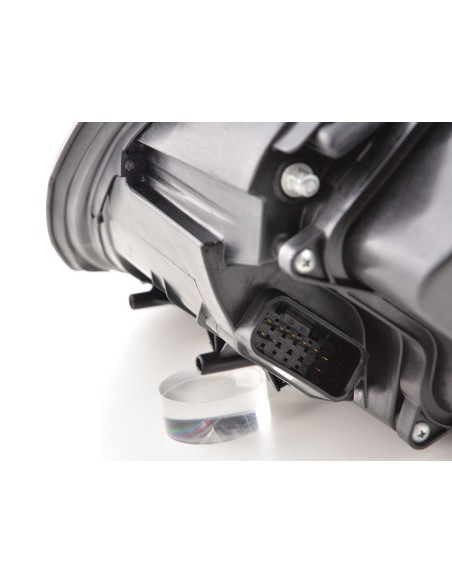 Set di fari Xenon Daylight LED DRL look Porsche Boxster (987) 04-08 argento