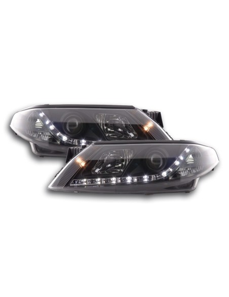 Faro Daylight LED DRL look Renault Laguna (tipo G) 01-05 nero