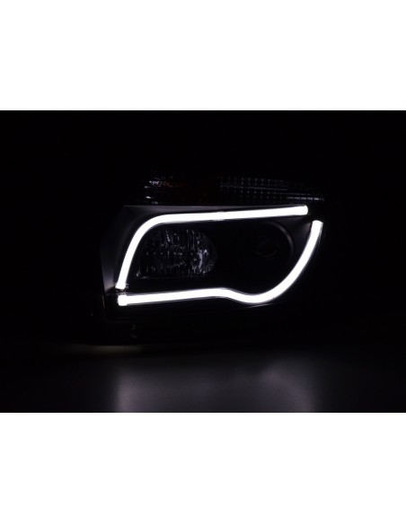 I fari Daylight LED DRL sembrano Dacia Duster 10-13 neri