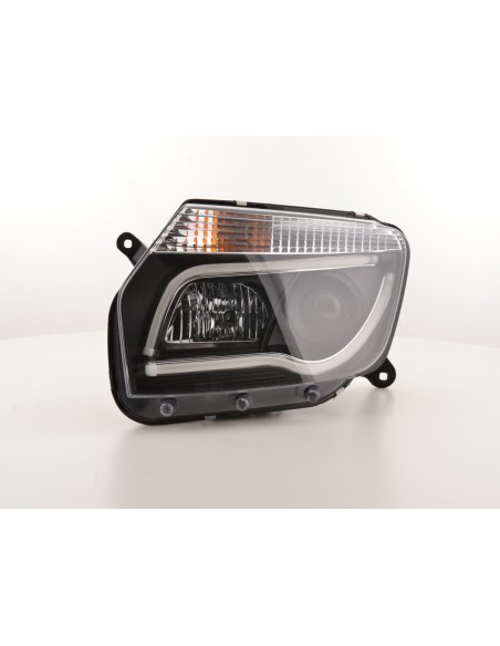 I fari Daylight LED DRL sembrano Dacia Duster 10-13 neri