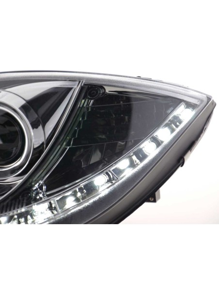 Fari diurni Luci di marcia diurna a LED Seat Leon 1P 09- cromato