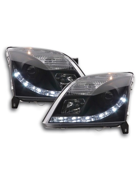 Faro Daylight Luci di marcia diurna a LED Opel Vectra C 2002-2005 nero