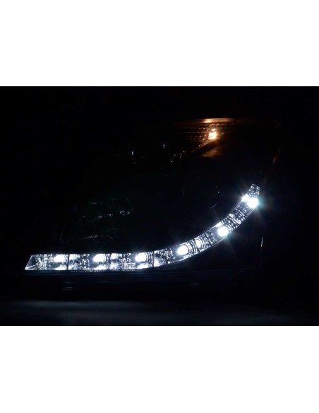 Faro Daylight Luci di marcia diurna a LED Opel Vectra C 2002-2005 nero