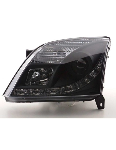 Faro Daylight Luci di marcia diurna a LED Opel Vectra C 2002-2005 nero