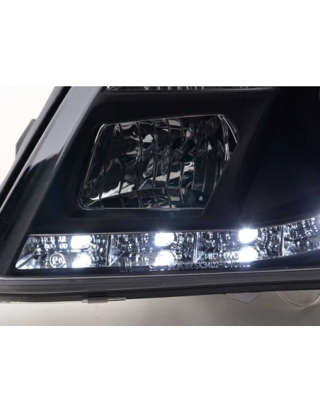 Faro Daylight Luci di marcia diurna a LED Opel Vectra C 2002-2005 nero
