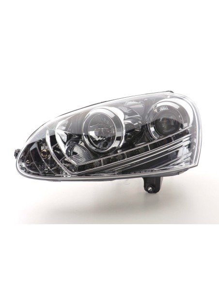 Faro diurno Luci di marcia diurna a LED VW Golf 5 03-08 cromate