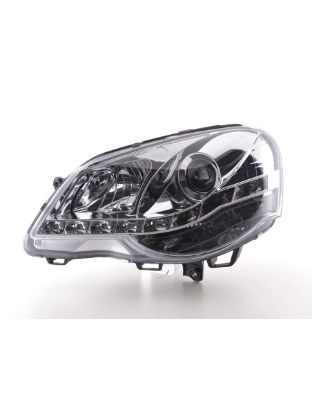 Faro diurno Luci di marcia diurna a LED VW Polo 4 9N3 cromate