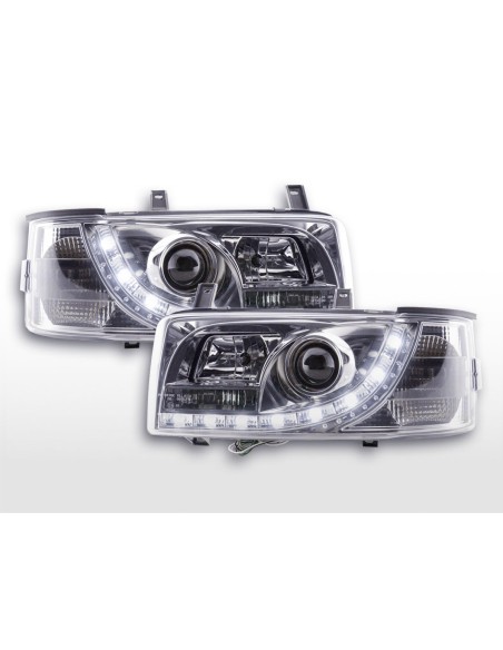Fari Daylight Luci di marcia diurna a LED VW Bus T4 90-96 cromate