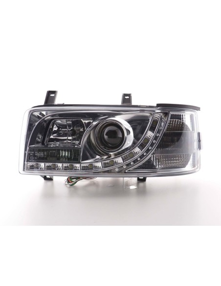 Fari Daylight Luci di marcia diurna a LED VW Bus T4 90-96 cromate