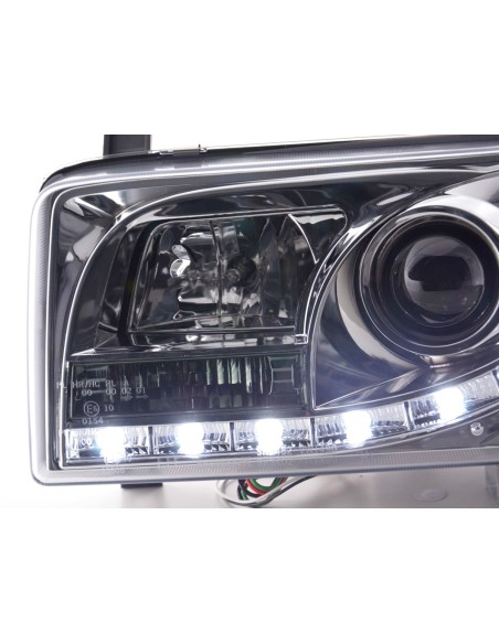 Fari Daylight Luci di marcia diurna a LED VW Bus T4 90-96 cromate