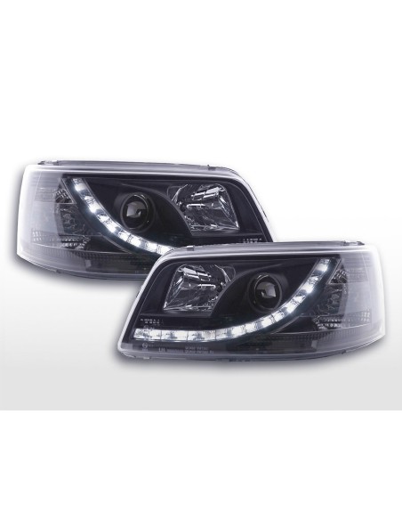Fari Daylight Luci di marcia diurna a LED VW Bus T5 03-09 nero