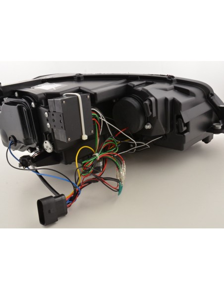 Faro diurno Luci di marcia diurna a LED VW Golf 7 dal 2012 nero / cromato