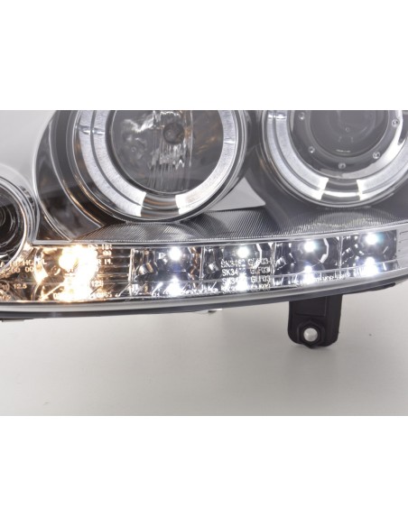 Set fari VW Golf 5 03-08 cromato