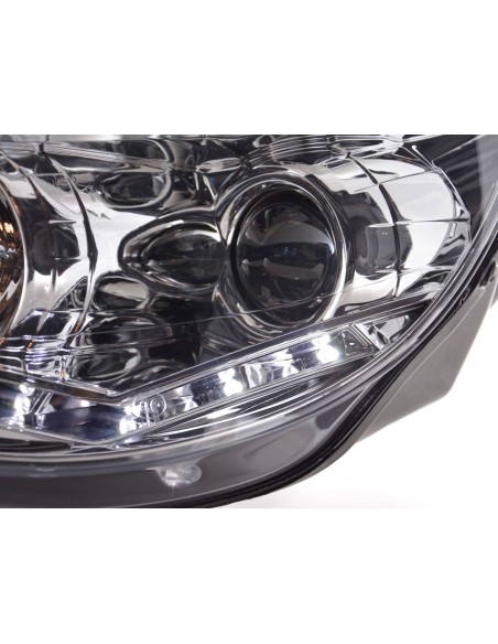 Faro Daylight LED DRL look VW Tiguan 07-11 cromato