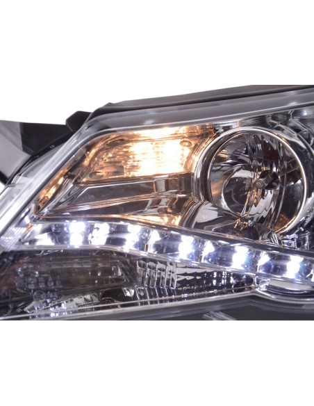 Faro Daylight LED DRL look VW Tiguan 07-11 cromato