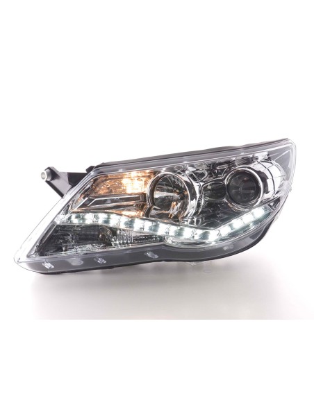 Faro Daylight LED DRL look VW Tiguan 07-11 cromato