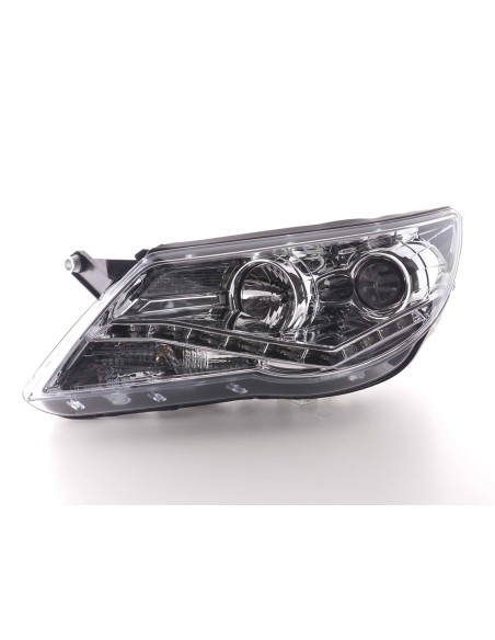 Faro Daylight LED DRL look VW Tiguan 07-11 cromato