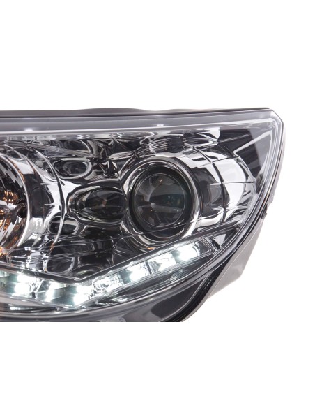 Faro Daylight LED DRL look VW Tiguan 07-11 cromato