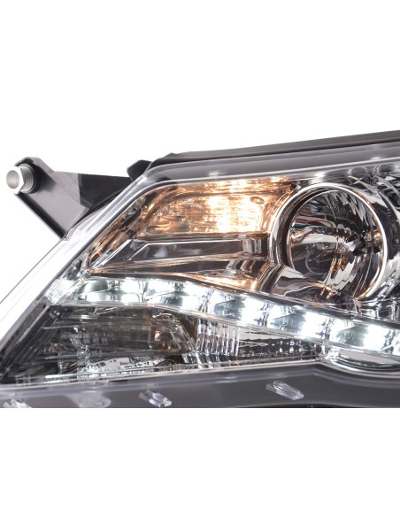 Faro Daylight LED DRL look VW Tiguan 07-11 cromato