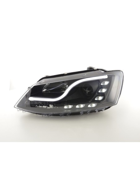 Faro diurno Luci di marcia diurna a LED VW Jetta 6 dal 2011 nere