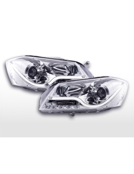 Faro Daylight LED DRL look VW Passat B7 3C 10- cromato