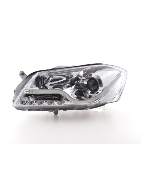Faro Daylight LED DRL look VW Passat B7 3C 10- cromato