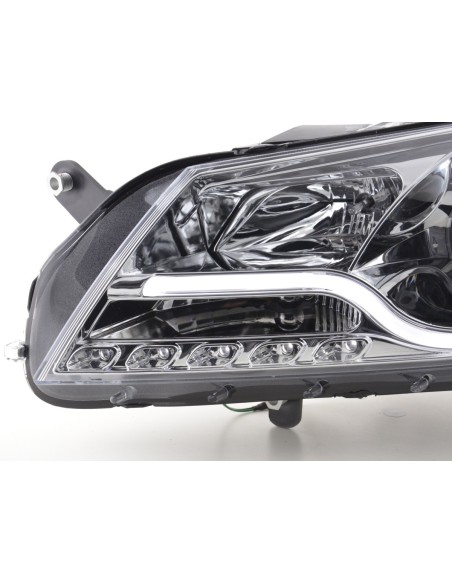 Faro Daylight LED DRL look VW Passat B7 3C 10- cromato