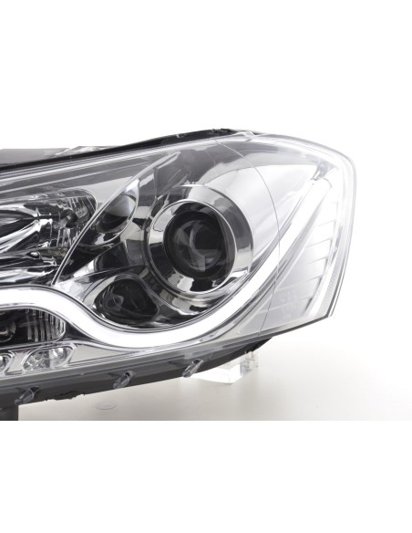 Faro Daylight LED DRL look VW Passat B7 3C 10- cromato