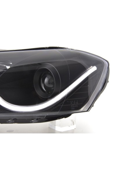 Faro Daylight LED DRL look VW Passat B7 3C 10- nero