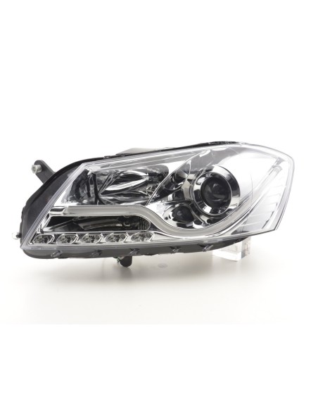 Faro Daylight LED DRL look VW Passat B7 3C 10- cromato