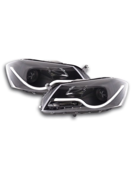 Faro Daylight LED DRL look VW Passat B7 3C 10- nero