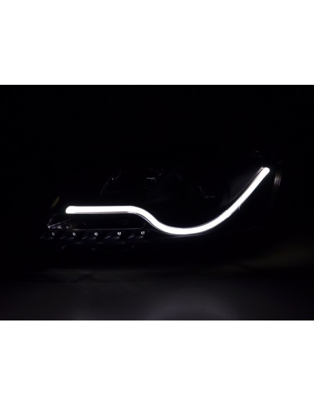 Faro Daylight LED DRL look VW Passat B7 3C 10- nero