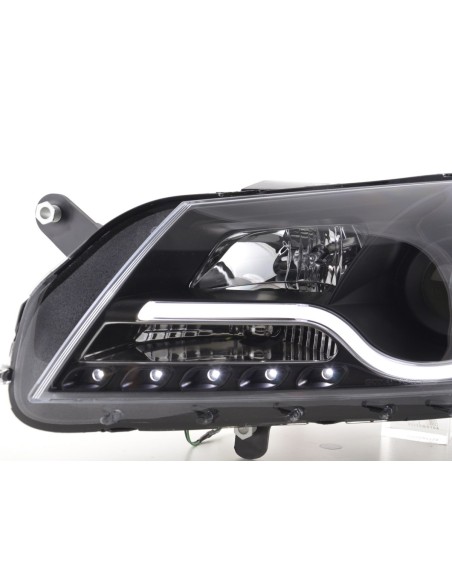 Faro Daylight LED DRL look VW Passat B7 3C 10- nero
