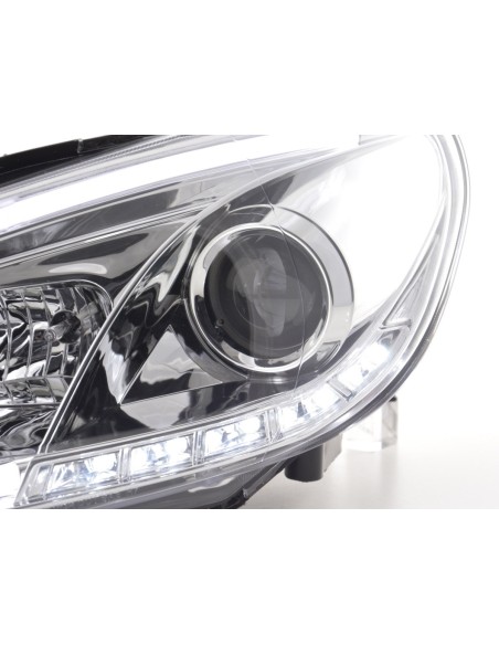 Fari Daylight Luci di marcia diurna a LED VW Golf 6 08-12 cromate