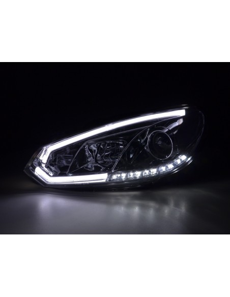 Fari Daylight Luci di marcia diurna a LED VW Golf 6 08-12 cromate