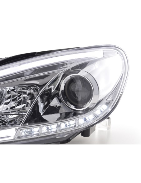 Fari Daylight Luci di marcia diurna a LED VW Golf 6 08-12 cromate