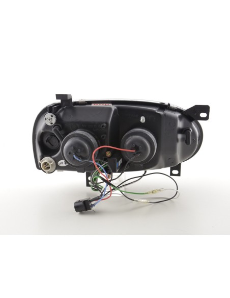 Faro Daylight LED DRL look VW Golf 3 tipo 1HXO 1EXO 91-97 cromato